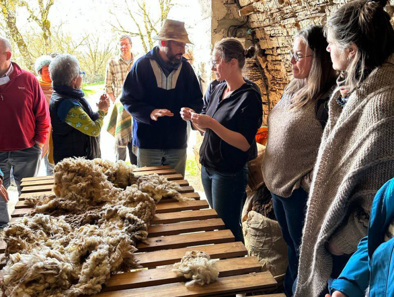 26 mars 2023 / Aux rencontres annuelles du réseau A.T.E.L.I.E.R Laines d'Europe