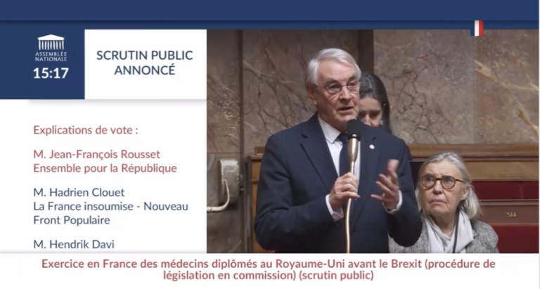Mars 2025 / Médecins Brexit